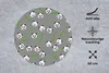 MuchoWow® Mauspad Mousepad Panda - Bambus - Entwurf 50x50 Produktbild-Vorschau 2
