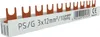 3P fasenklem, vertakkingsstuk, 10-polig, 12mm², PS/G rail, Productafbeelding-voorbeeld 1