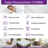 AMBINESS Matratzen Topper Memory Foam | 7 Größen | 80x200cm Produktbild-Vorschau 6