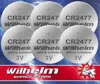 6 x CR2477 WILHELM Lithium Knopfzelle 3V 1070 mAh ø24 x 7,7 Produktbild-Vorschau 1