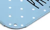 Mr. & Mrs. Panda Schild Bär Party DIN A6 - Blau Pastell - Produktbild-Vorschau 2