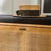 CALICOSY - Banc d'entrée avec rangements, façade en rotin Voir les images du produit 8