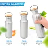 NORDMUT® Edelstahl Trinkflasche isoliert + Teesieb – Produktbild-Vorschau 7