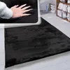 Hochflor Teppich Wohnzimmer Kunstfell Super Soft Einfarbig Produktbild-Vorschau 1