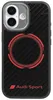 Audi RSQ Carbon Fiber Sport Red Circle iPhone 17 MagSafe Voir les images du produit 1