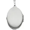 JOBO Medaillon oval Anhänger zum Öffnen für 4 Fotos 925 Produktbild-Vorschau 2