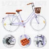Damen Citybike 28 Zoll VOLTOURI Retro Fahrrad Korb Produktbild-Vorschau 7