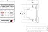 MEANWELL KAA-8R-10S KNX Gebäudeautomation Universal-Aktor Produktbild-Vorschau 2