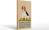 Holzschild Spruch 20x30cm Beagle Hund gutmütig liebt jeden Produktbild-Vorschau 2