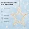 Luca Lighting Hangende Ster Kerstverlichting Zilver Warm Productafbeelding-voorbeeld 2