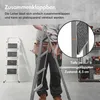 VonHaus 4-Stufige Trittleiter aus Stahl, Belastbar bis Produktbild-Vorschau 6
