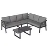 Gartenmöbel-Set 6-Personen Ecklounge mit Couchtisch, Produktbild-Vorschau 11