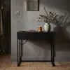 Konsola stolik loftowy MODENA 1 szuflada 80 cm Czarna Podgląd zdjęcia produktu 8