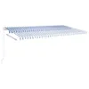 Cloris Designermöbel Markise Manuell Einziehbar mit LED Produktbild-Vorschau 3
