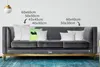 MuchoWow® Zierkissen Sofakissen Wohnzimmer Dekokissen 45x45 Produktbild-Vorschau 3