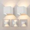 ZMH 2 kusy LED nástěnné světlo venkovní 5W bílá nástěnná Náhled obrázku produktu 1