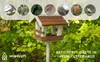 Woodygift Vogelfutterhaus stehend aus Holz robust Produktbild-Vorschau 7