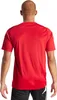 The back view of a man wearing a red t-shirt. Anteprima dell’immagine prodotto