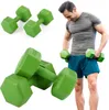 Gymtek® Ensemble d'haltères courts - 2x 4kg haltères - Voir les images du produit 1