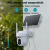 Solar Überwachungskamera Außen 5MP/3K,Kabellos WLAN Produktbild-Vorschau 7