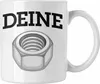 Trendation - Deine Mutter Tasse Handwerker Spruch Schraube Produktbild-Vorschau 1