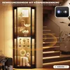BROTTAR LED-Eckvitrine mit 6 Ebenen & Bewegungssensor – 3 Produktbild-Vorschau 3