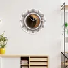 Kaffee Tassen Wanduhr 12 Zoll, Stille Uhr, Nordische Küche, Produktbild-Vorschau 3