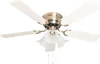 Extra flacher Deckenventilator Pepeo Kisa Deluxe Messing Produktbild-Vorschau 1