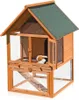 Clapier pour petits animaux Clapier pour lapins Cage Enclos Voir les images du produit 10