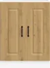 vidaXL Spülenunterschrank Kalmar Artisan-Eiche 60x46x81,5 Produktbild-Vorschau 4