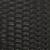 vidaXL Gartenbank 2-Sitzer mit Kissen Schwarz Poly Rattan - Produktbild-Vorschau 13