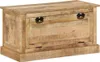 Schuhbank 85x40x45 cm Massivholz Mango Produktbild-Vorschau 1