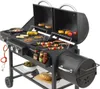 El Fuego Gas-/Holzkohlegrill/Smoker Kombigrill Sierra 3in1 Produktbild-Vorschau 12