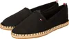 Tommy Hilfiger Basic Espandrills Leinenschuh Schwarz Produktbild-Vorschau 10