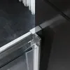 SONNI Schiebetür 130x185cm Dusche Klarglas Duschwand Produktbild-Vorschau 6
