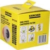 A yellow cardboard box packaging for a Karcher one-piece cartridge filter, showing illustrations and product details. Anteprima dell’immagine prodotto