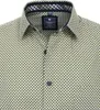 REDMOND Übergrößen Langarmhemd Grün gemustert 6XL Comfort Produktbild-Vorschau 3