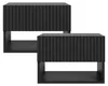 Set di due comodini sospesi "Nand", con cassetto e ripiano, Anteprima dell’immagine prodotto 2