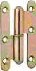 Paumelle de Paris porte d'entrée / d'intérieur, 80x45mm, Voir les images du produit 1