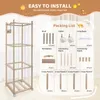 Úložný box na plyšáky – dřevěný vozík – 138 x 41 x 41 cm – Náhled obrázku produktu 8