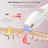 A diagram illustrating the wavelength penetration of an IPL hair removal device. Produktbild-Vorschau