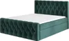 Boxspringbett ARI 200x200 mit 2 Bettkästen, Bonell-Matratze Produktbild-Vorschau 2