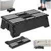 Tritthocker schwarz- bis 100 kg - tragbar rutschfest Produktbild-Vorschau 1