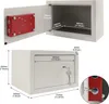 TRMLBE Safe Tresor Möbeltresor mit Doppelbartschloss Produktbild-Vorschau 2