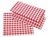 Landhaus 10mm Karo Tischdecke Bauernkaro rot-weiß 110 x 130 Produktbild-Vorschau 3