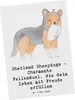 Mr. & Mrs. Panda Postkarte Shetland Sheepdog Glücksbringer Produktbild-Vorschau 1