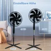 Aigostar  - Standventilator, 3 Geschwindigkeiten, 7 Produktbild-Vorschau 6