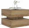 vidaXL Couchtisch mit LED-Leuchten Artisan-Eiche 50x50x40 Produktbild-Vorschau 5