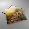 Bild auf Leinwand - Leinwandbild - Garten Blumen Sommer - Produktbild-Vorschau 2