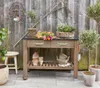 Dehner Premium Holzpflanztisch Windsor, ca. 110 x 55 x 84 Produktbild-Vorschau 4